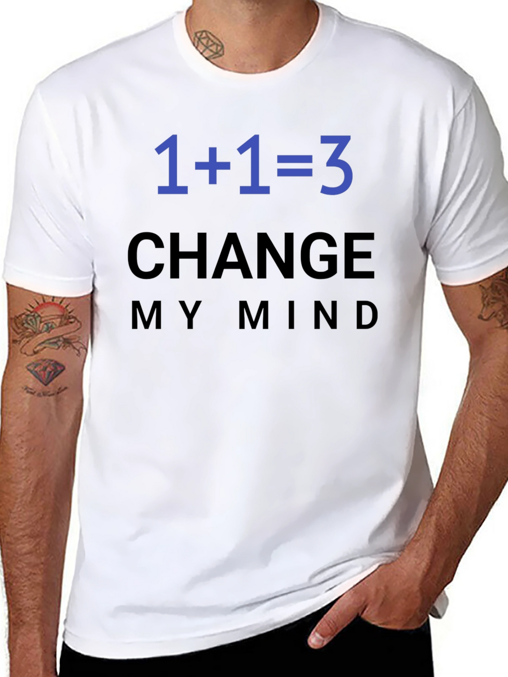 1+1=3 Change My Mind T-Shirt