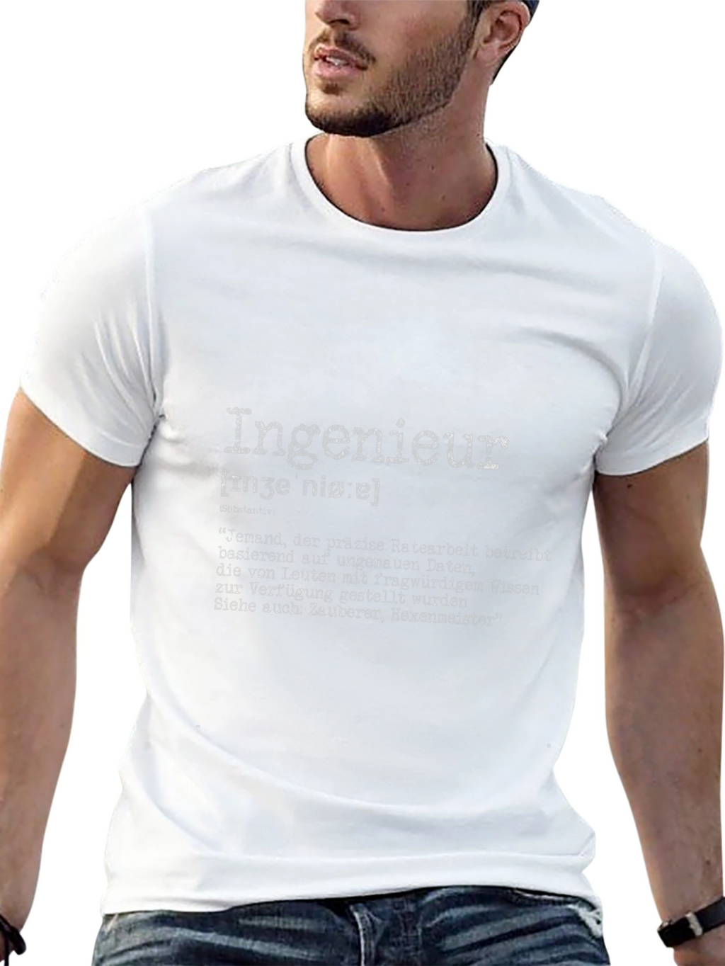 Engineer Definition Black T-Shirt