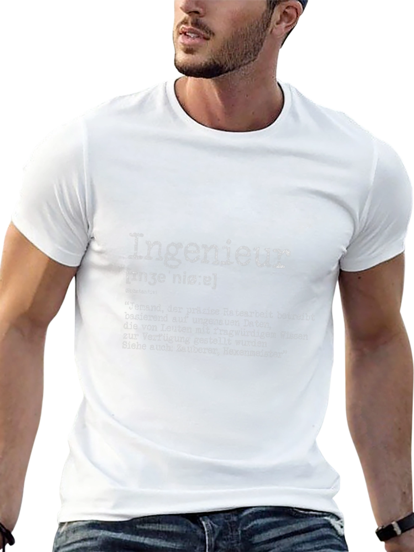 Engineer Definition Black T-Shirt