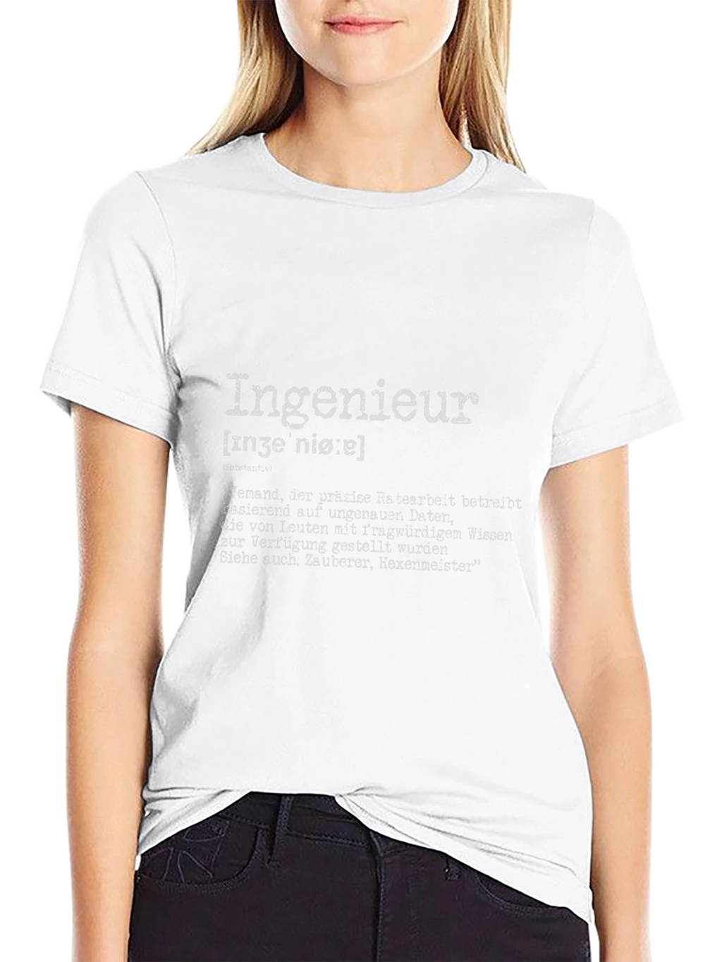 Engineer Definition Black T-Shirt
