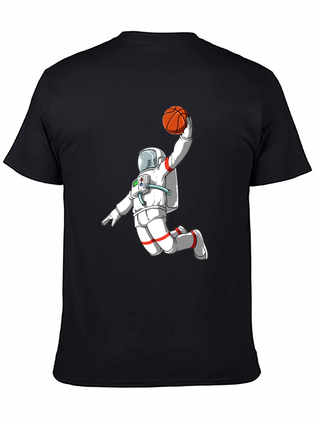 Astronaut Slam Dunk Graphic T-Shirt