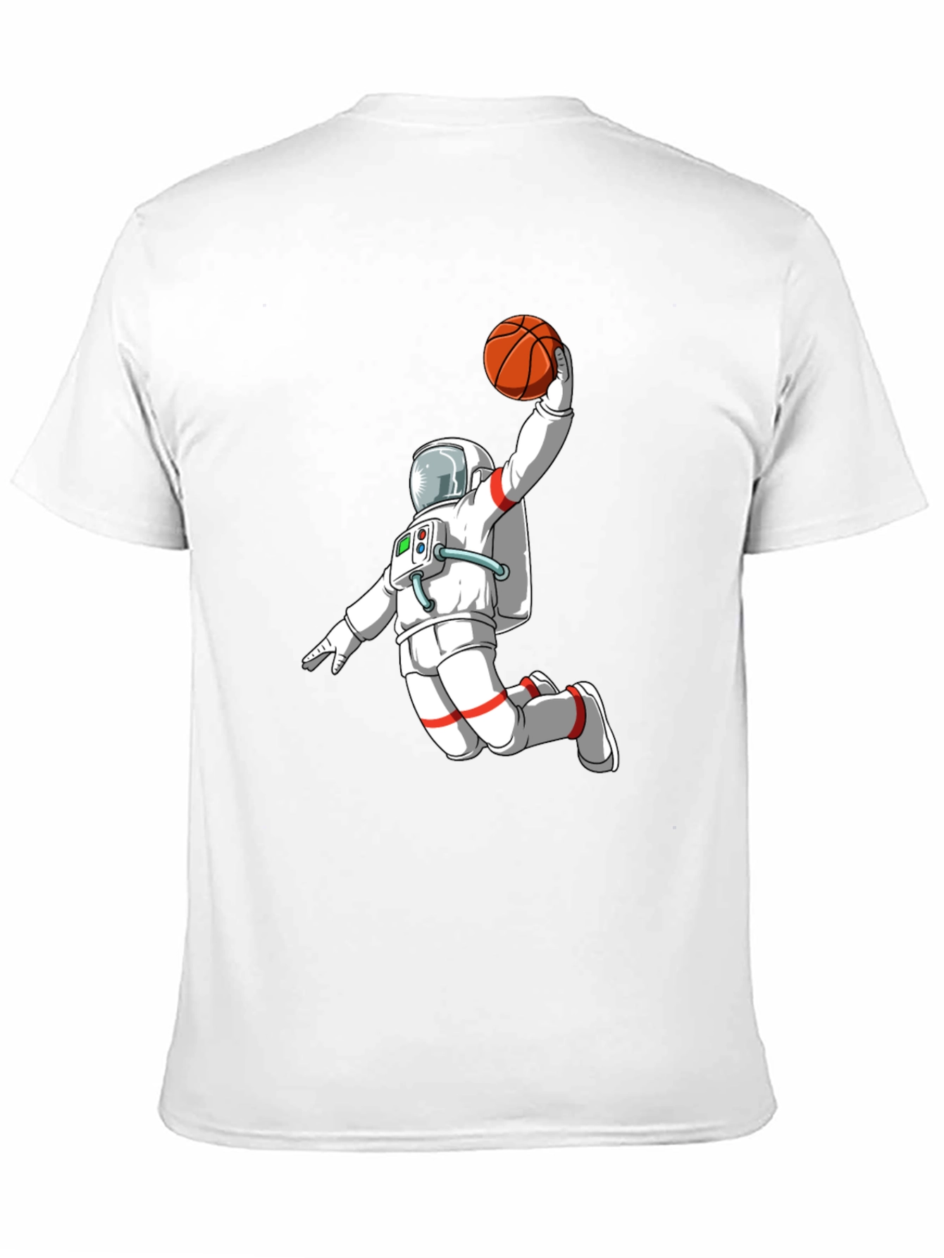 Astronaut Slam Dunk Graphic T-Shirt