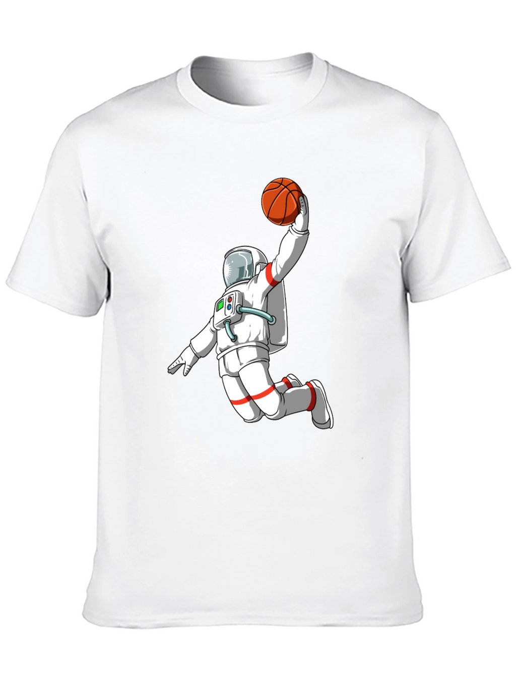 Astronaut Slam Dunk Graphic T-Shirt