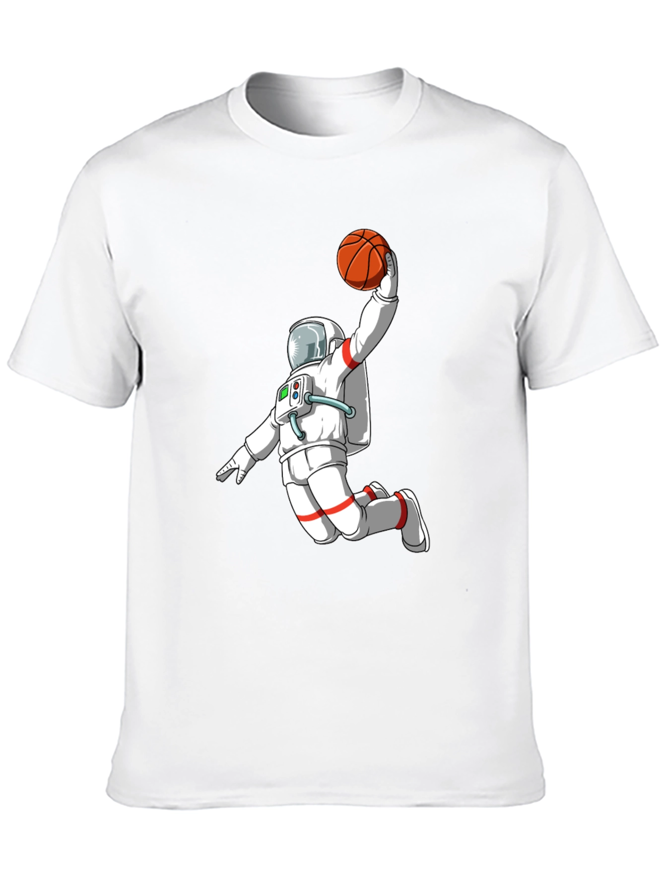 Astronaut Slam Dunk Graphic T-Shirt