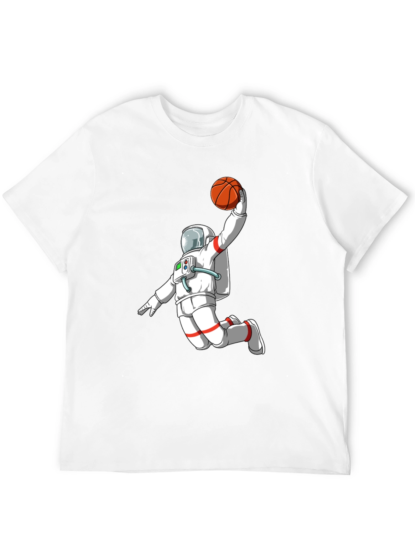 Astronaut Slam Dunk Graphic T-Shirt