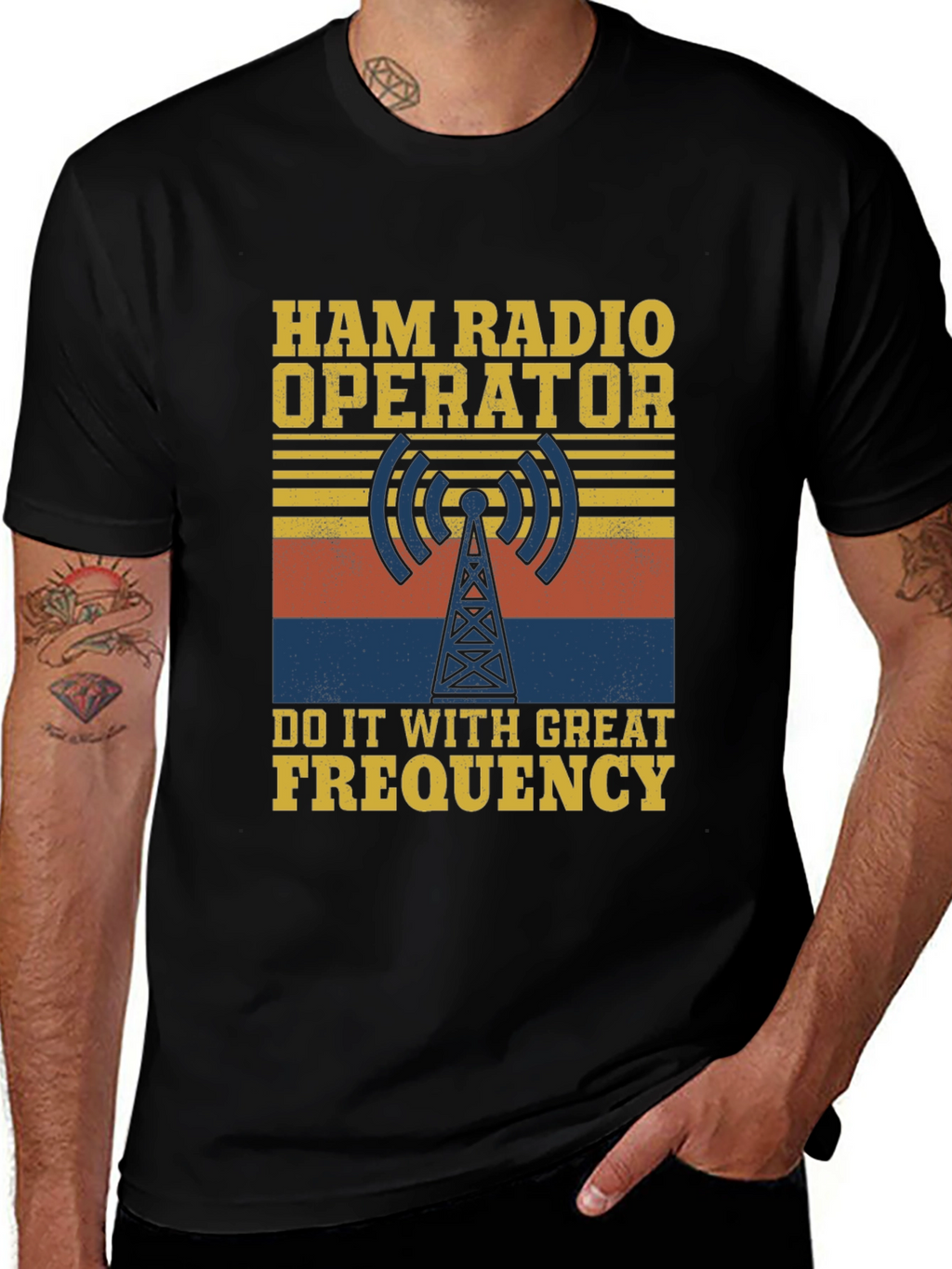 Ham Radio Operator Graphic T-Shirt