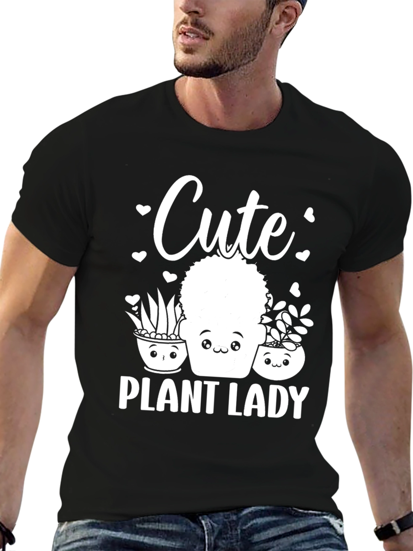 Cute Plant Lady Graphic Tee