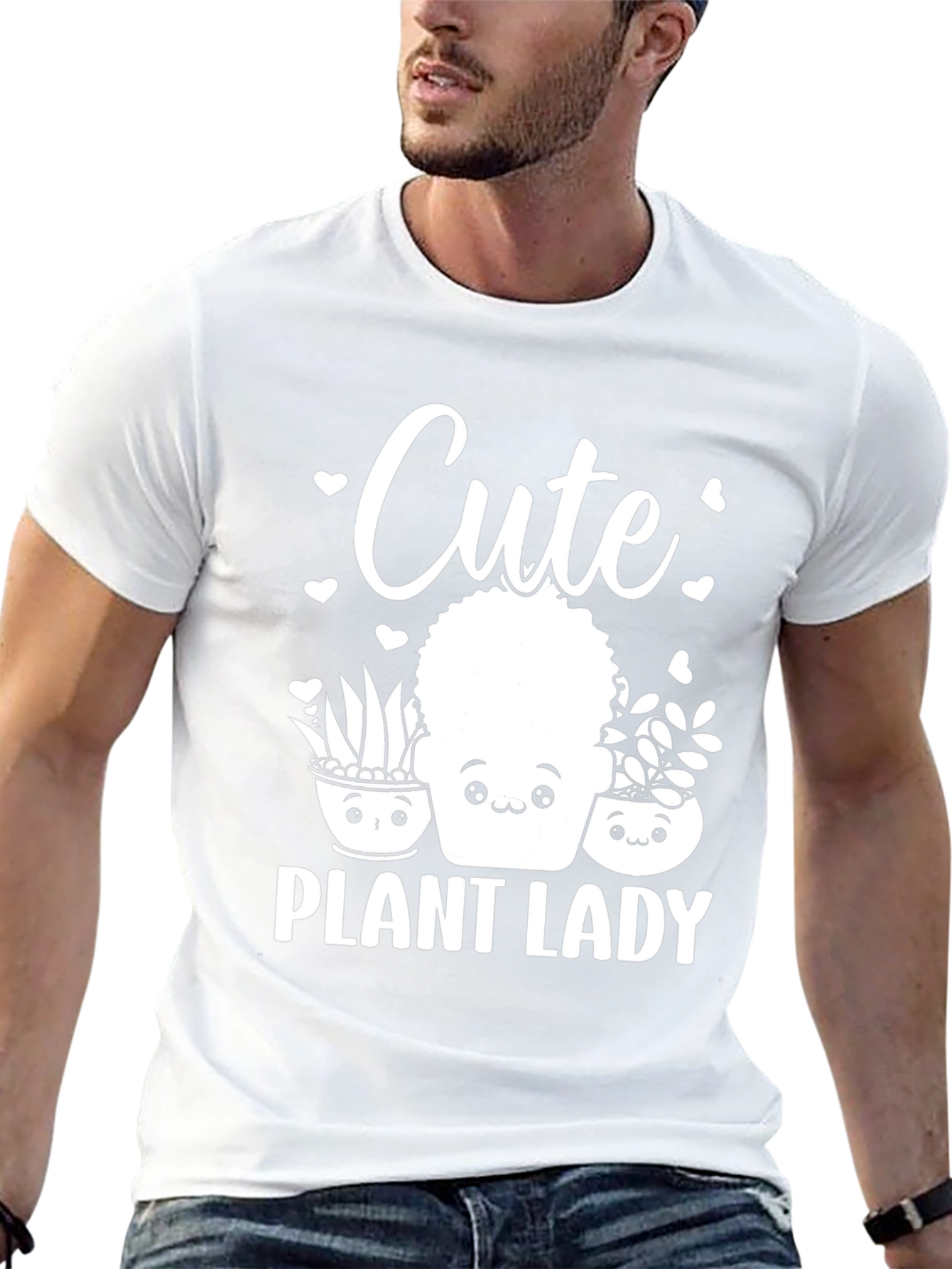 Cute Plant Lady Graphic Tee