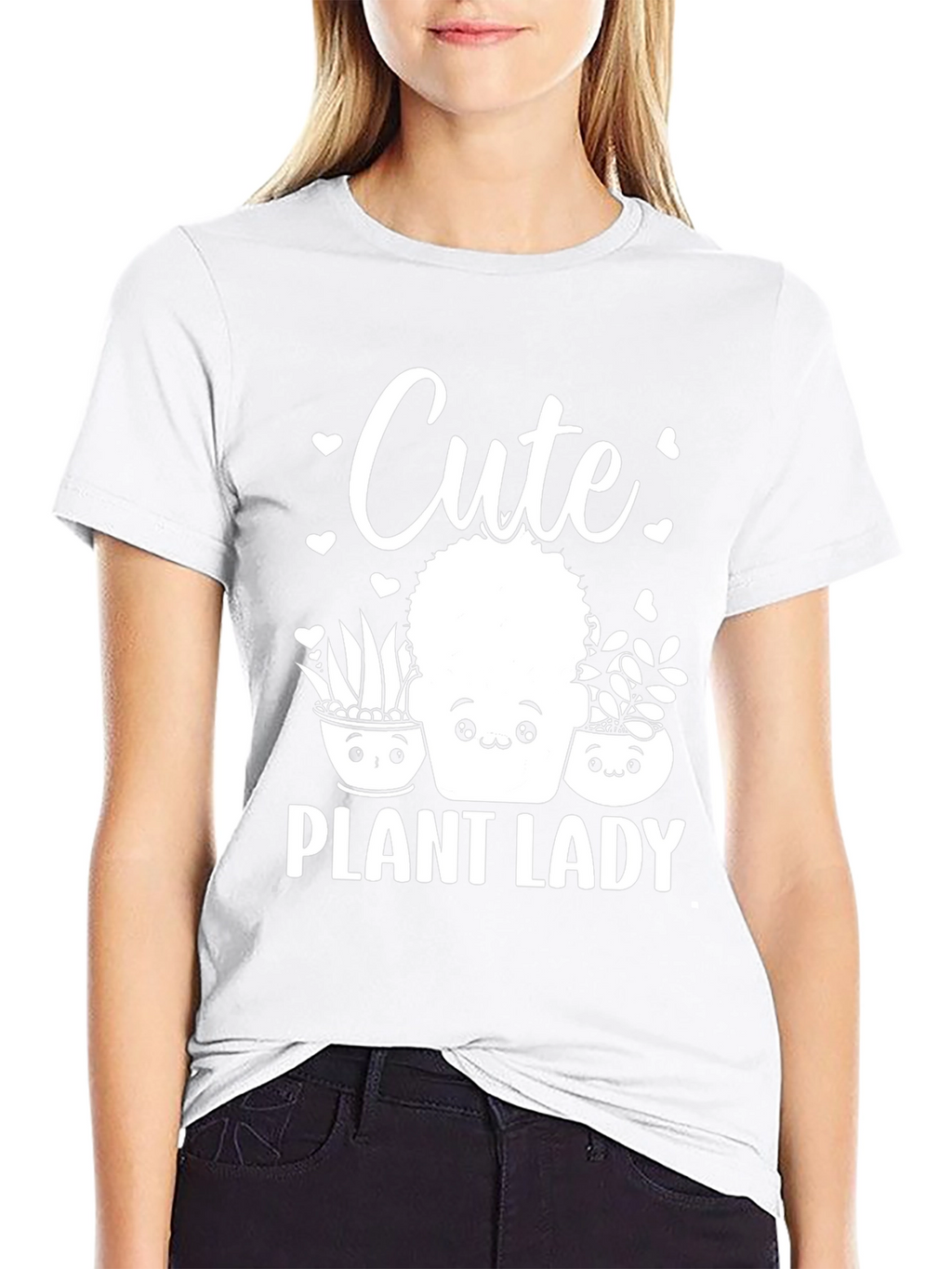 Cute Plant Lady Graphic Tee