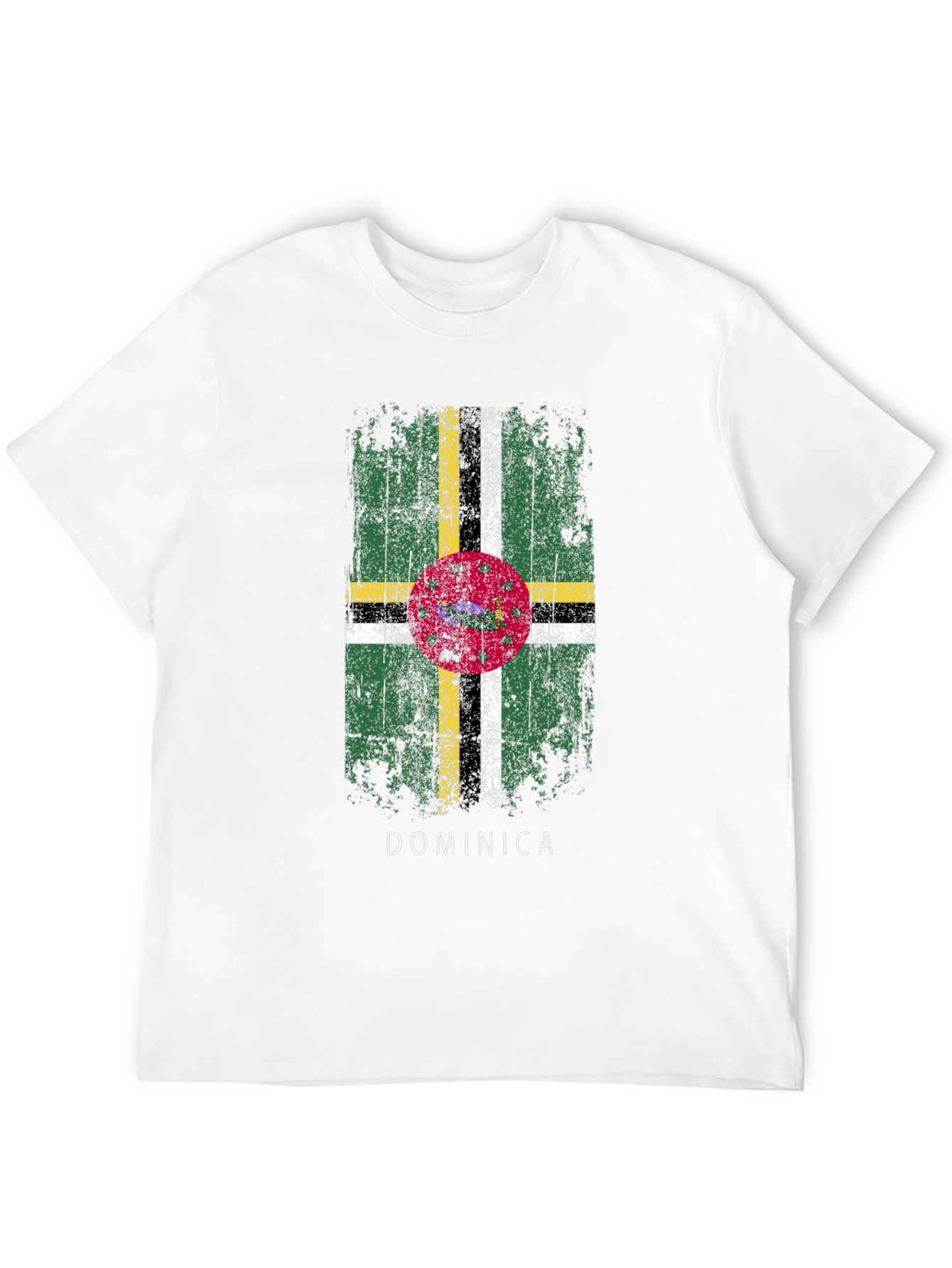 Dominica Flag Graphic T-Shirt