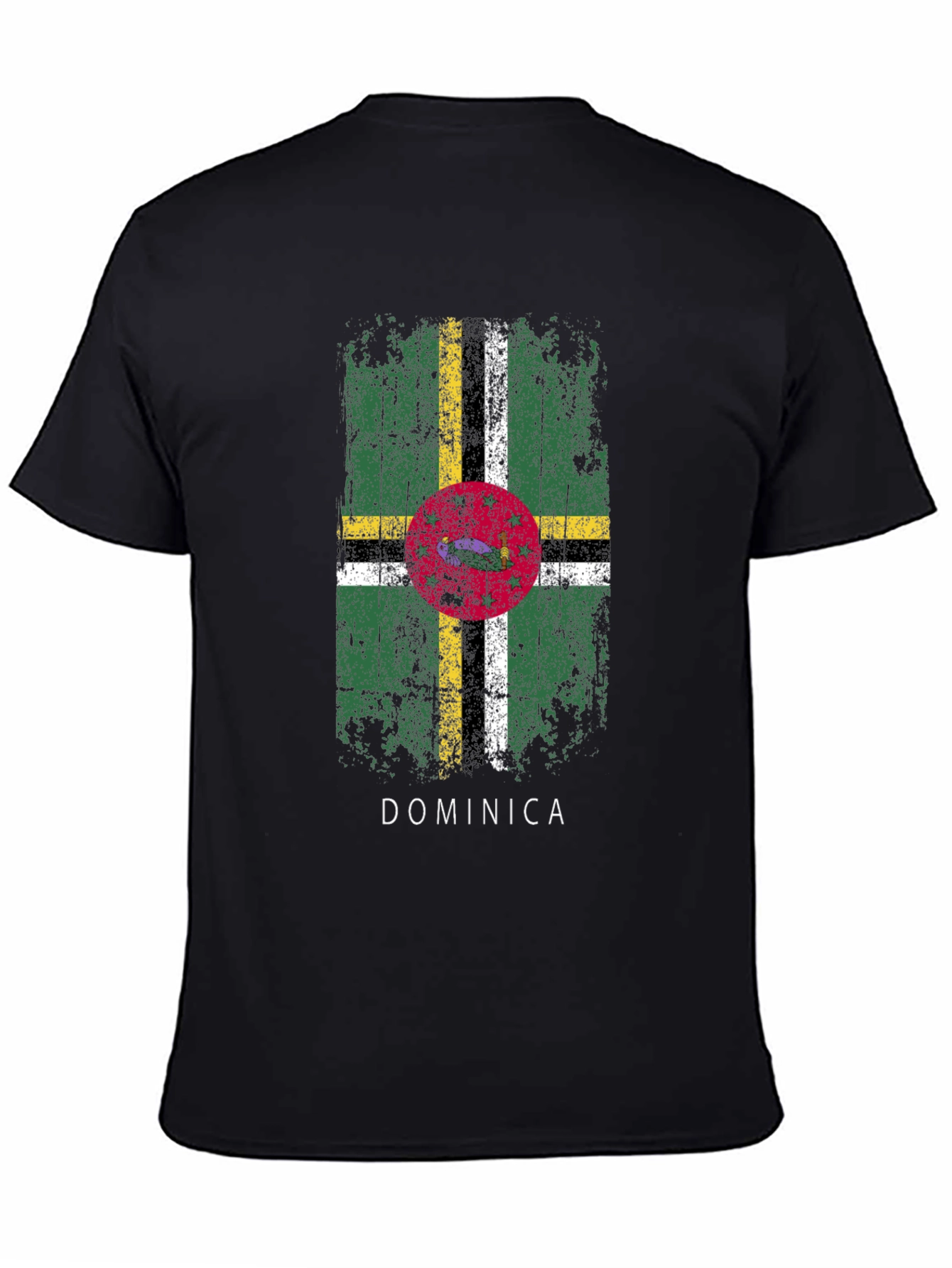 Dominica Flag Graphic T-Shirt
