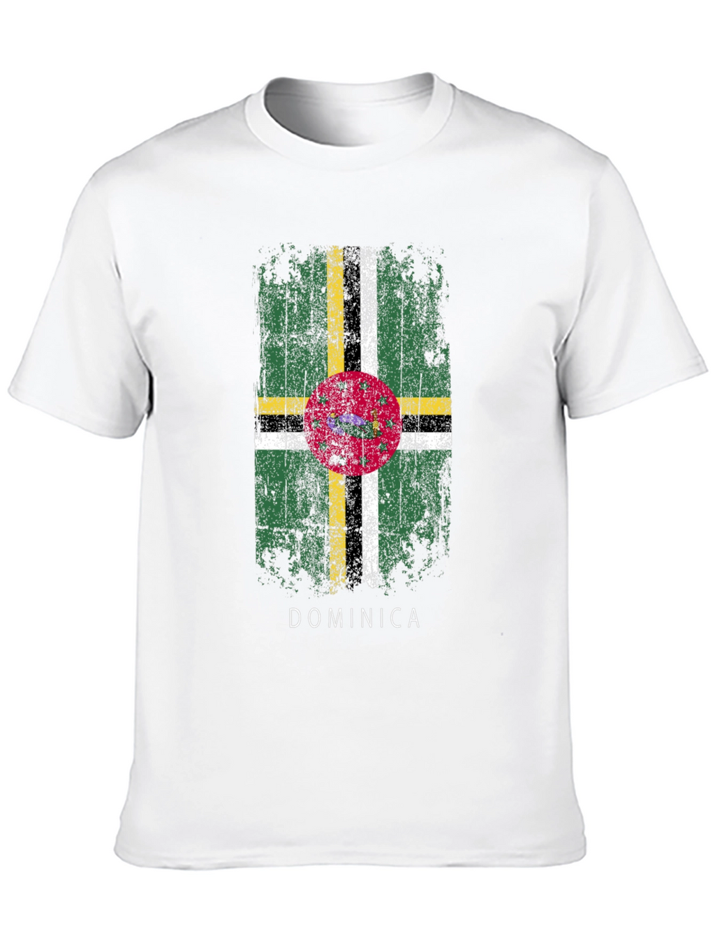 Dominica Flag Graphic T-Shirt