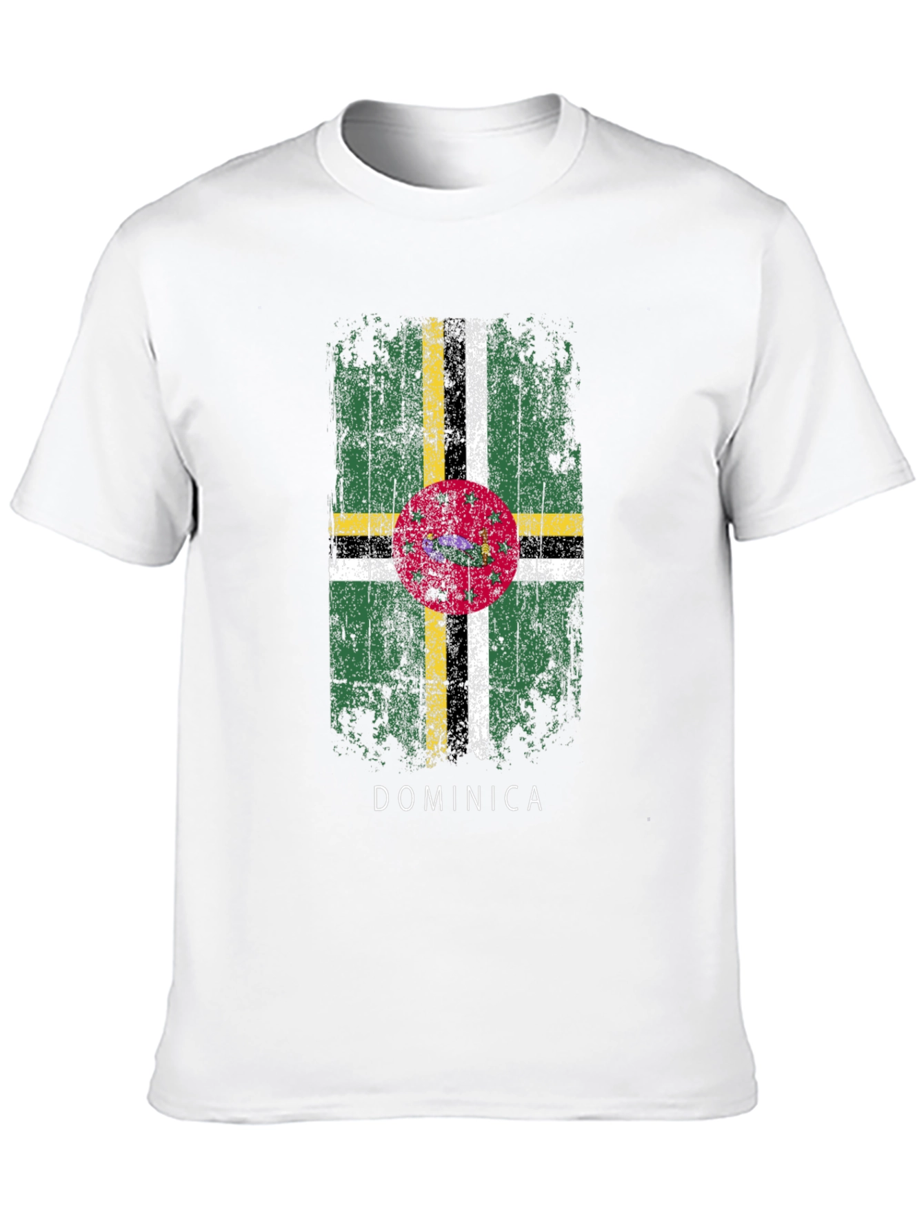 Dominica Flag Graphic T-Shirt