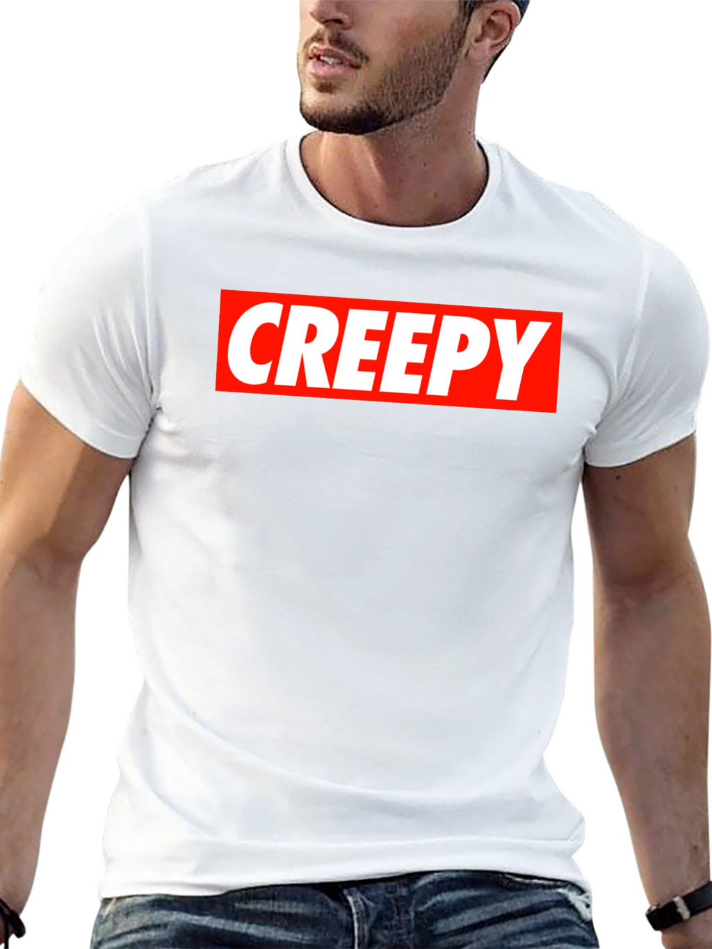 Creepy T-Shirt - Bold Graphic Tee