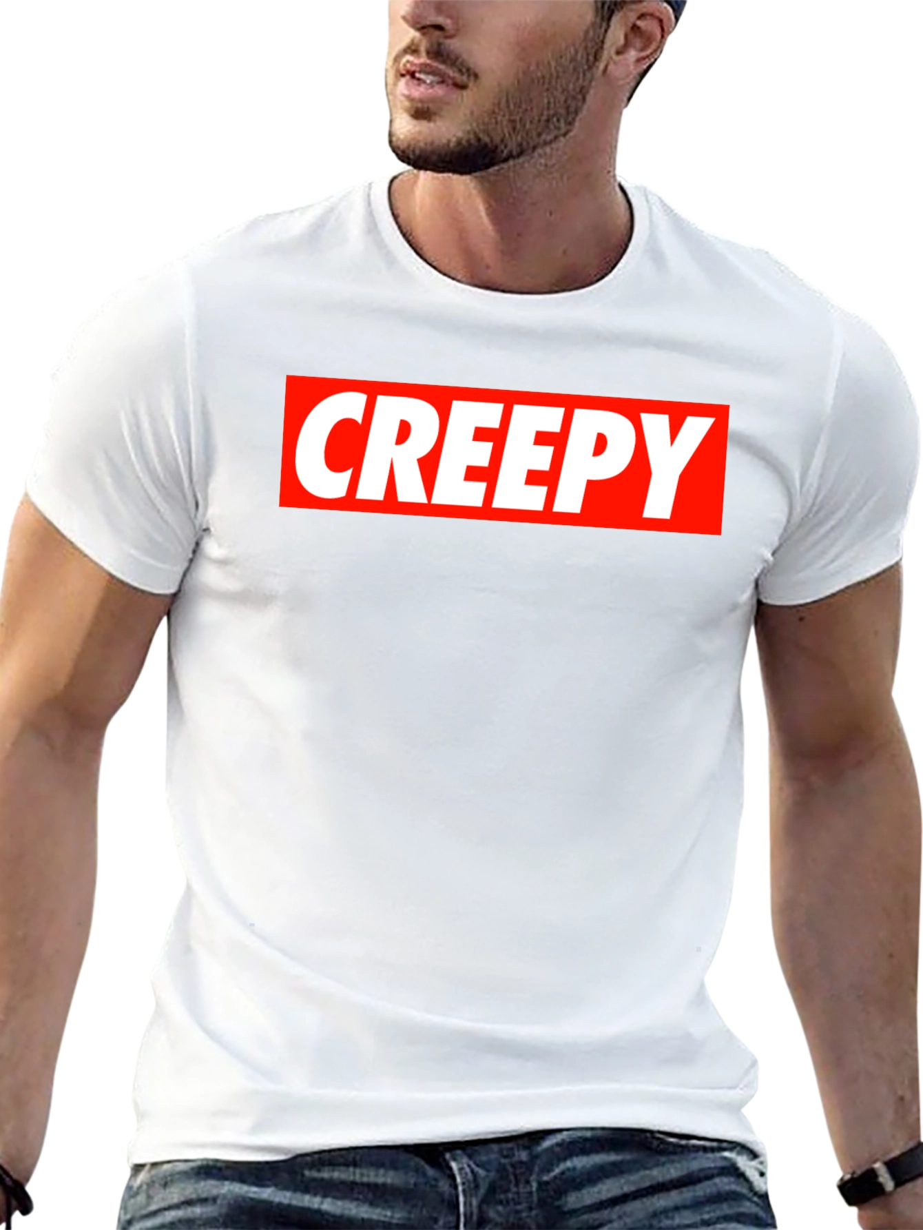 Creepy T-Shirt - Bold Graphic Tee