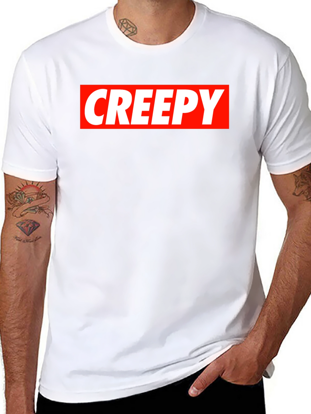Creepy T-Shirt - Bold Graphic Tee