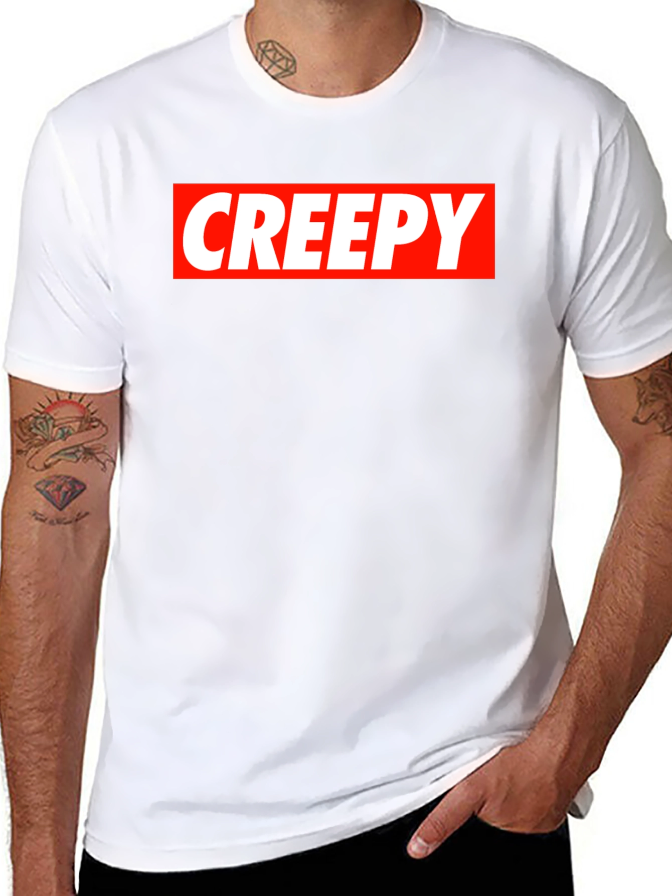 Creepy T-Shirt - Bold Graphic Tee
