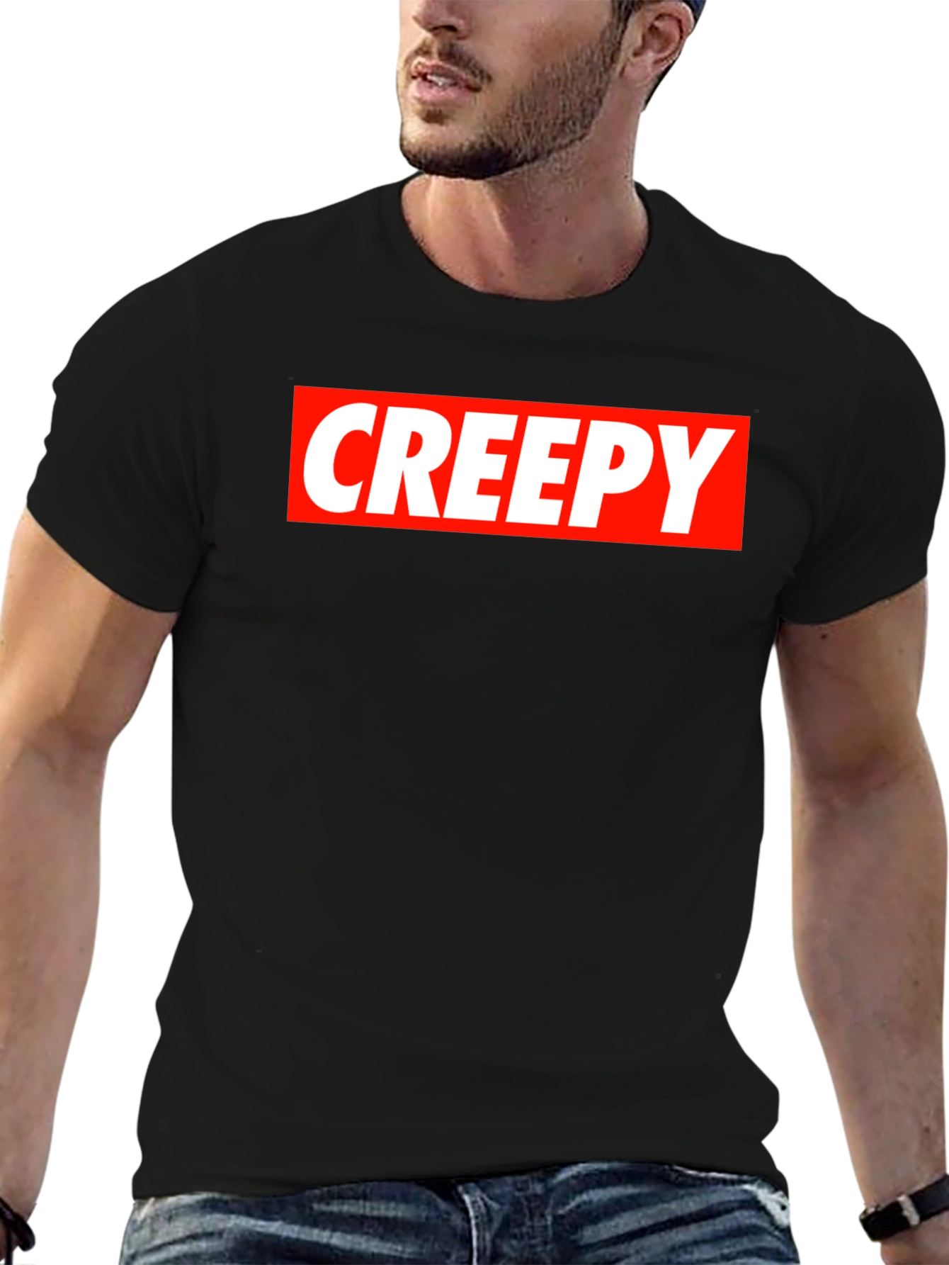 Creepy T-Shirt - Bold Graphic Tee