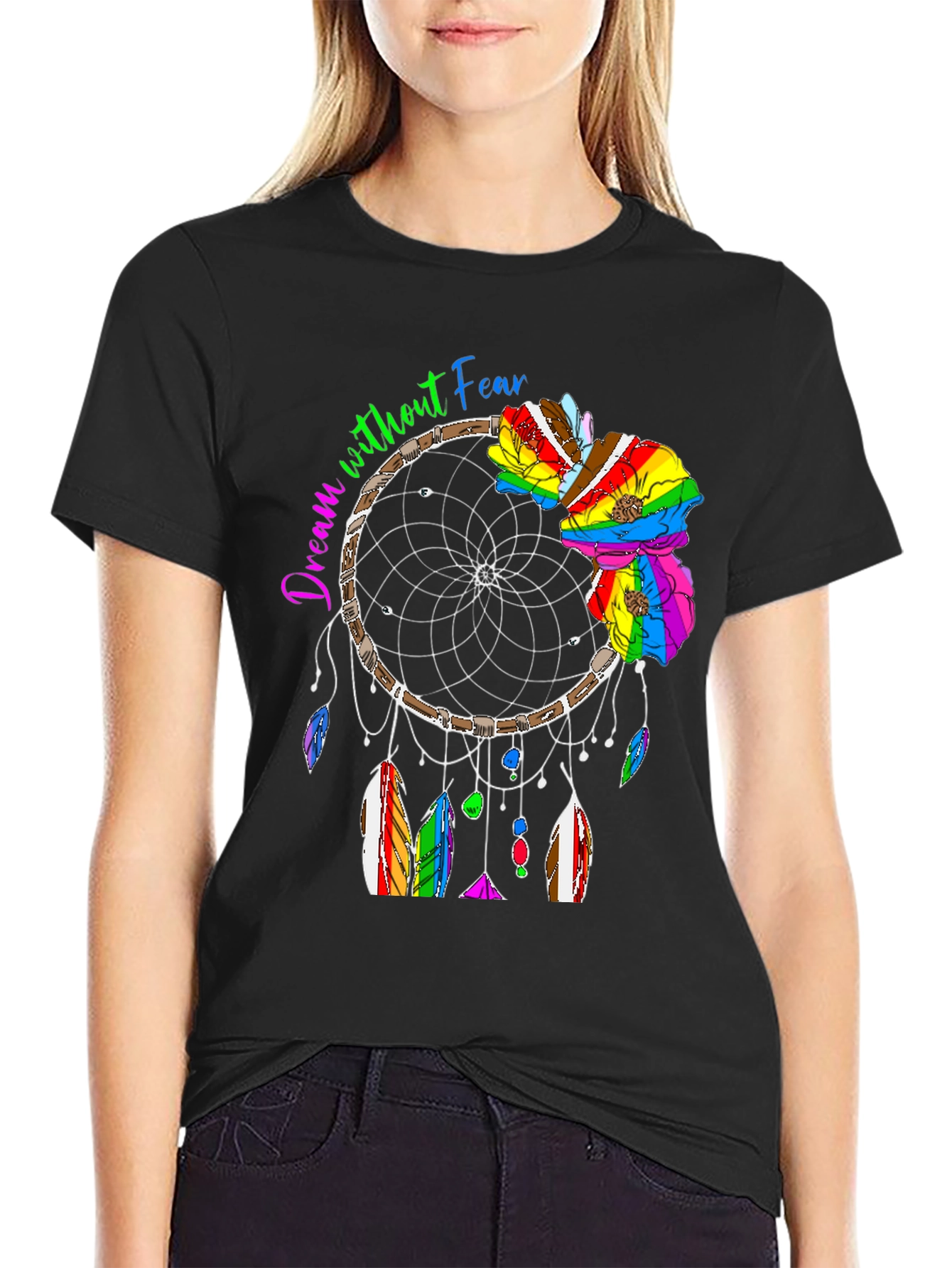 Dream Without Fear Dreamcatcher T-Shirt