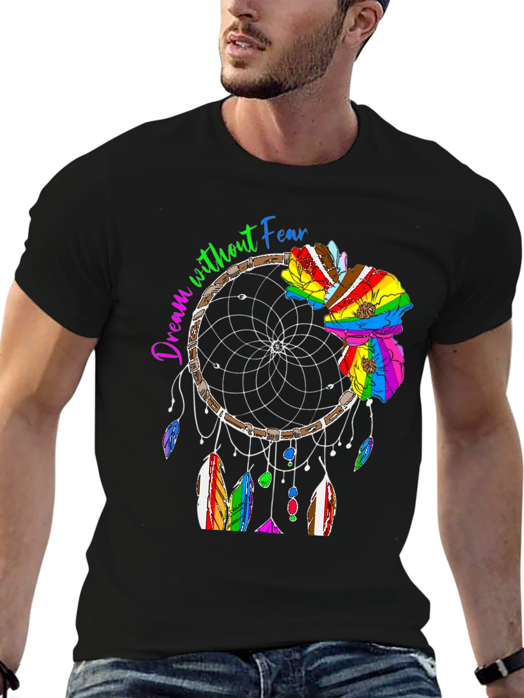 Dream Without Fear Dreamcatcher T-Shirt