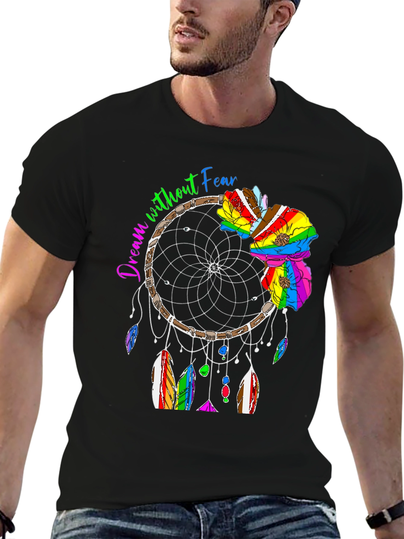 Dream Without Fear Dreamcatcher T-Shirt