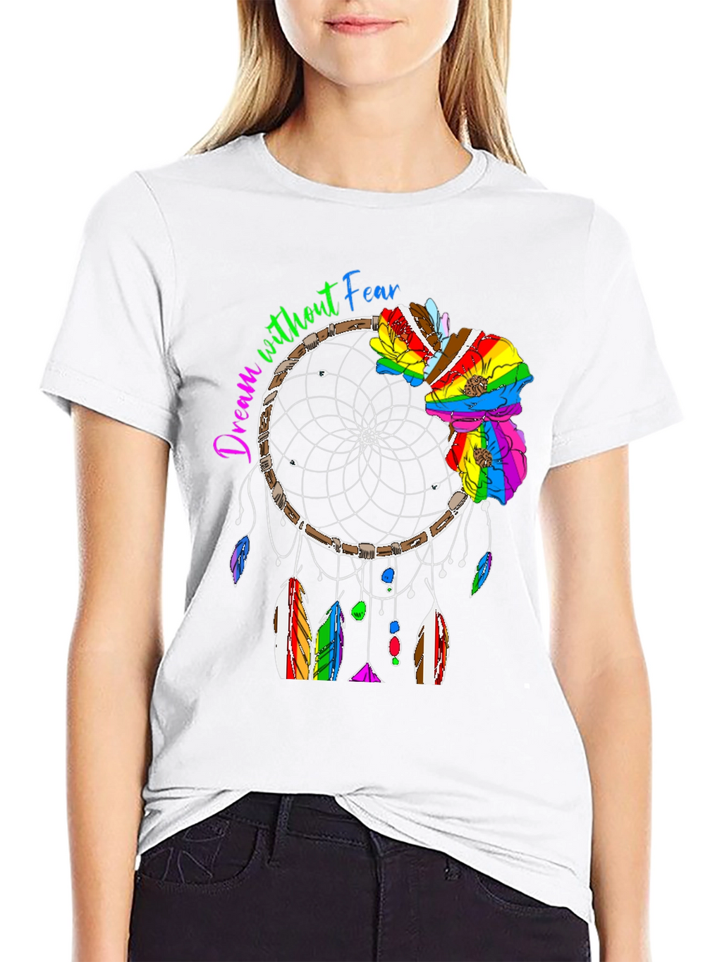 Dream Without Fear Dreamcatcher T-Shirt
