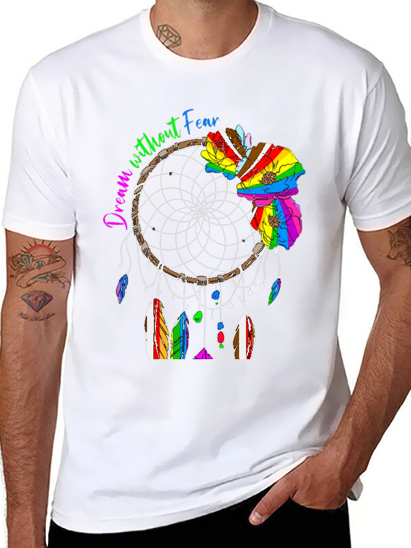 Dream Without Fear Dreamcatcher T-Shirt