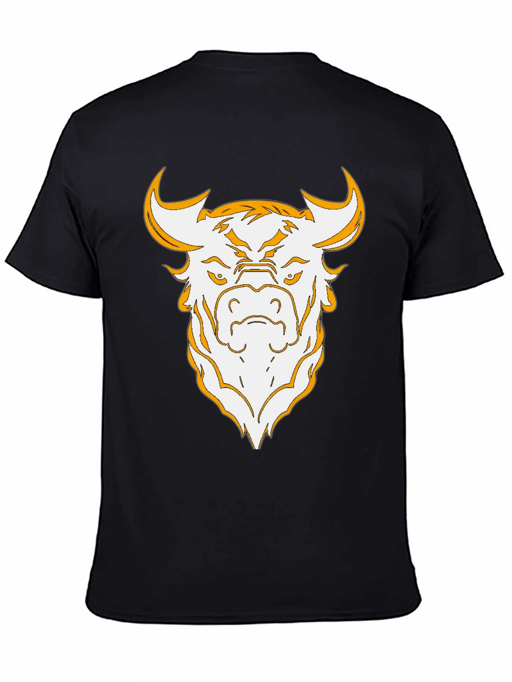 Bold Bull Graphic Tee - Black