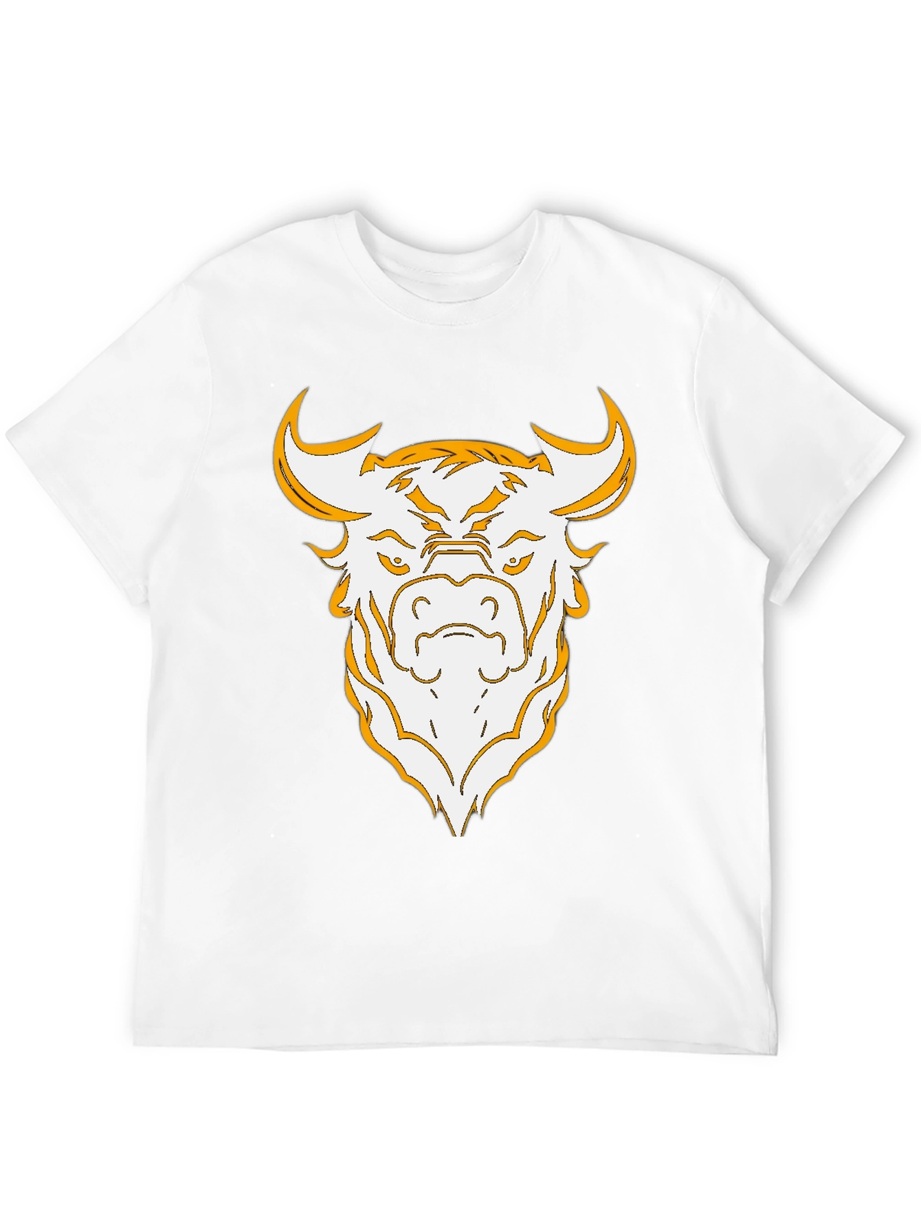 Bold Bull Graphic Tee - Black