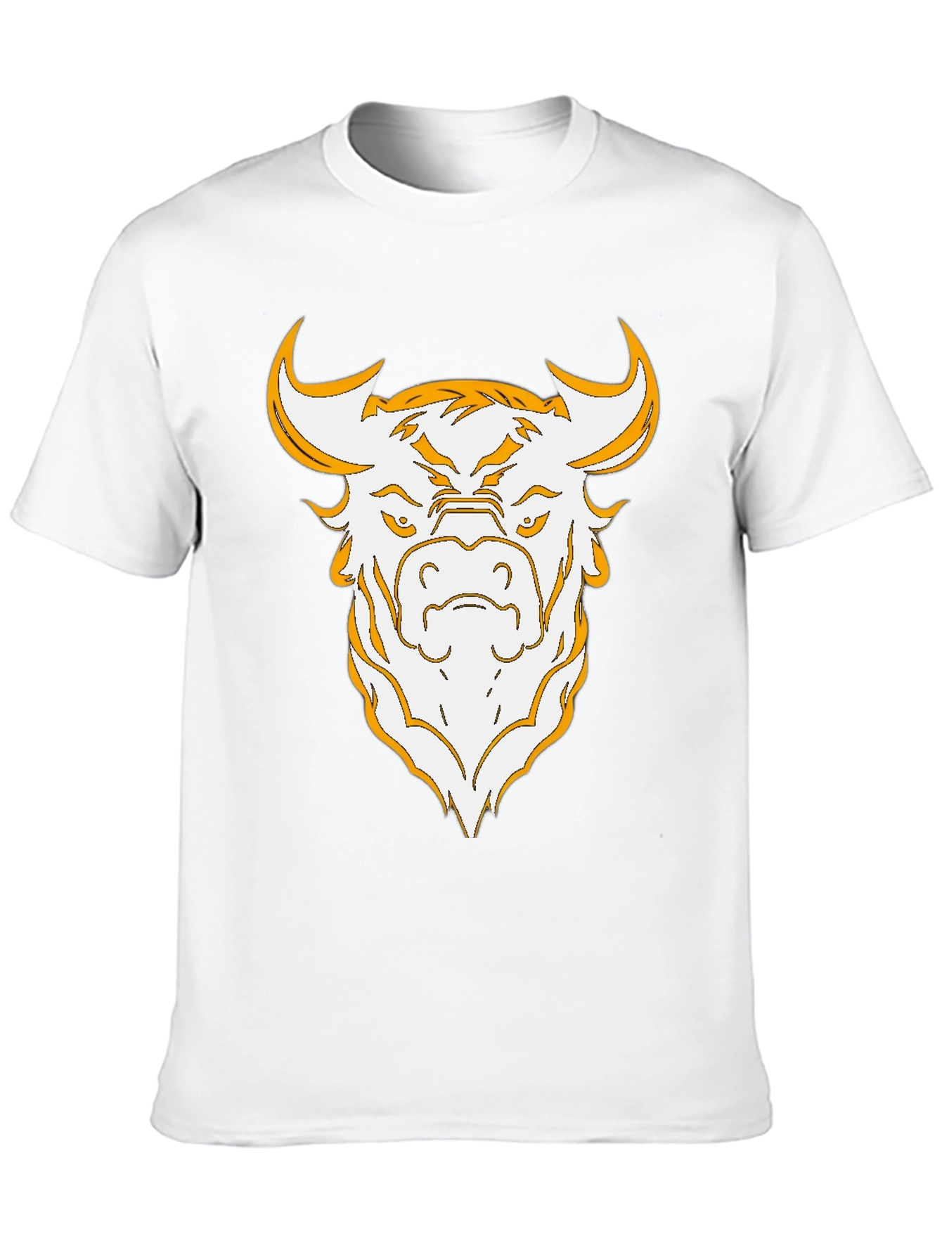Bold Bull Graphic Tee - Black