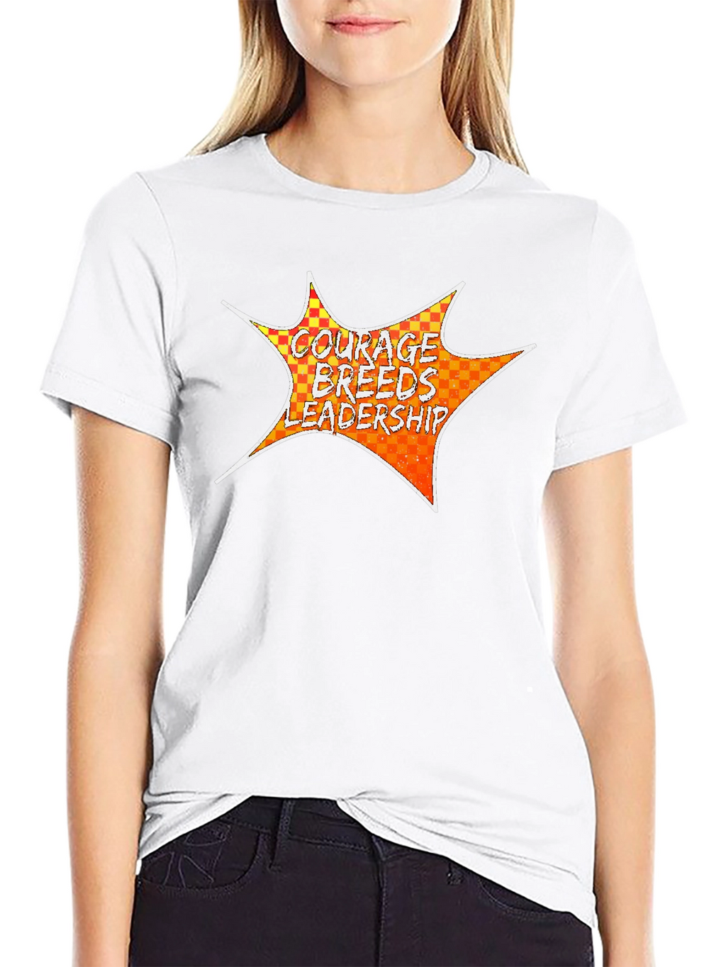 Courage Breeds Leadership Graphic Tee
