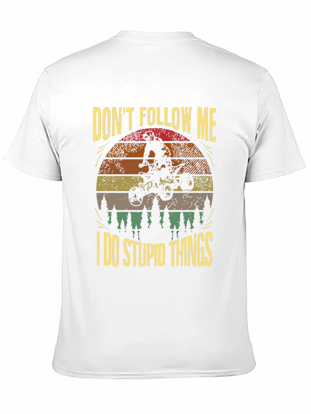 Dont Follow Me ATV Black T-Shirt