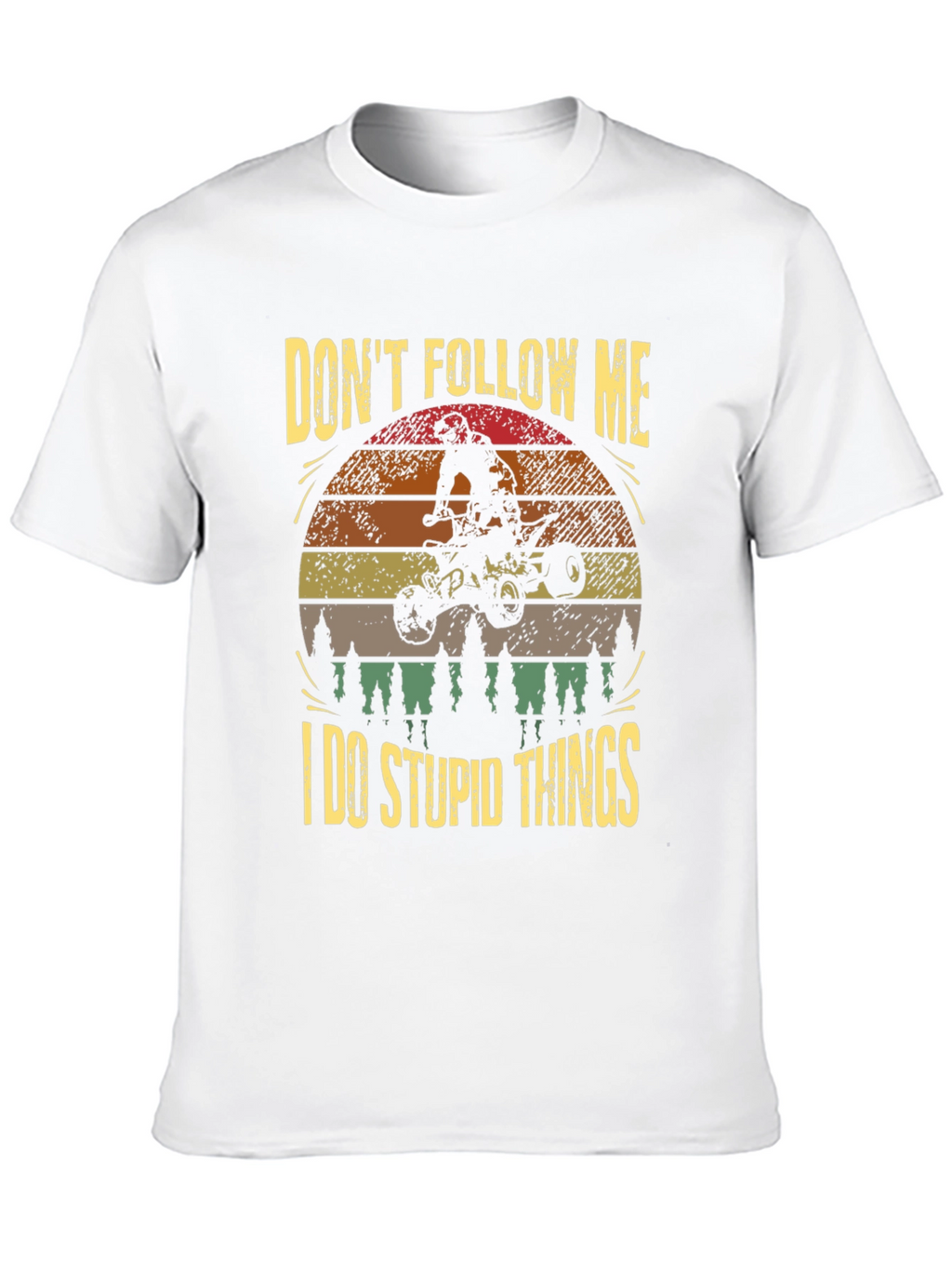 Dont Follow Me ATV Black T-Shirt