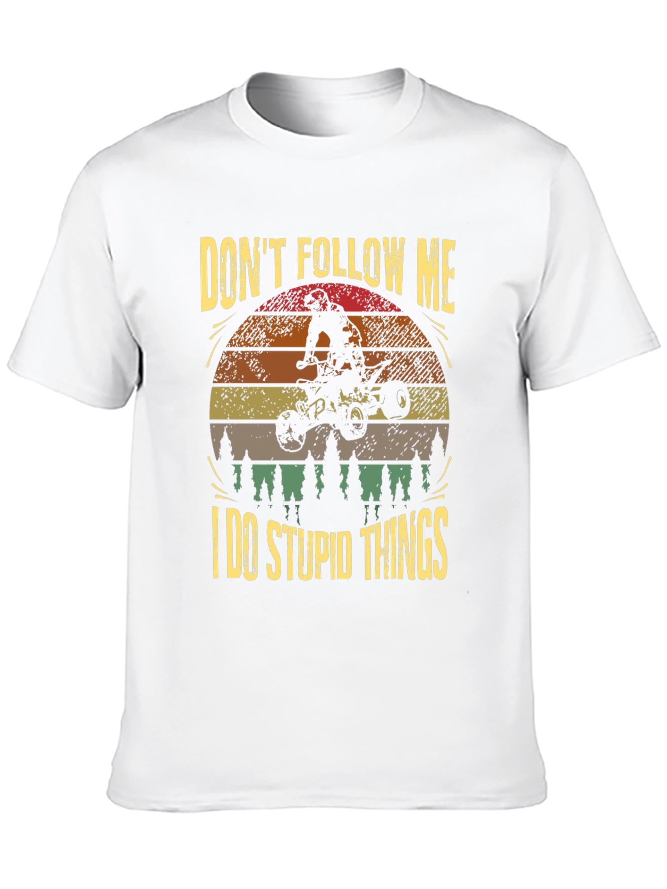 Dont Follow Me ATV Black T-Shirt