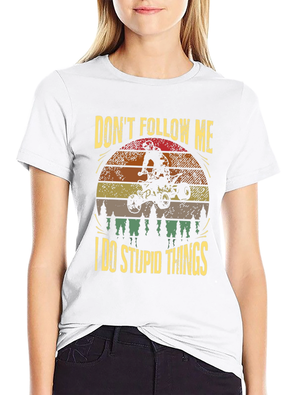 Dont Follow Me ATV Black T-Shirt