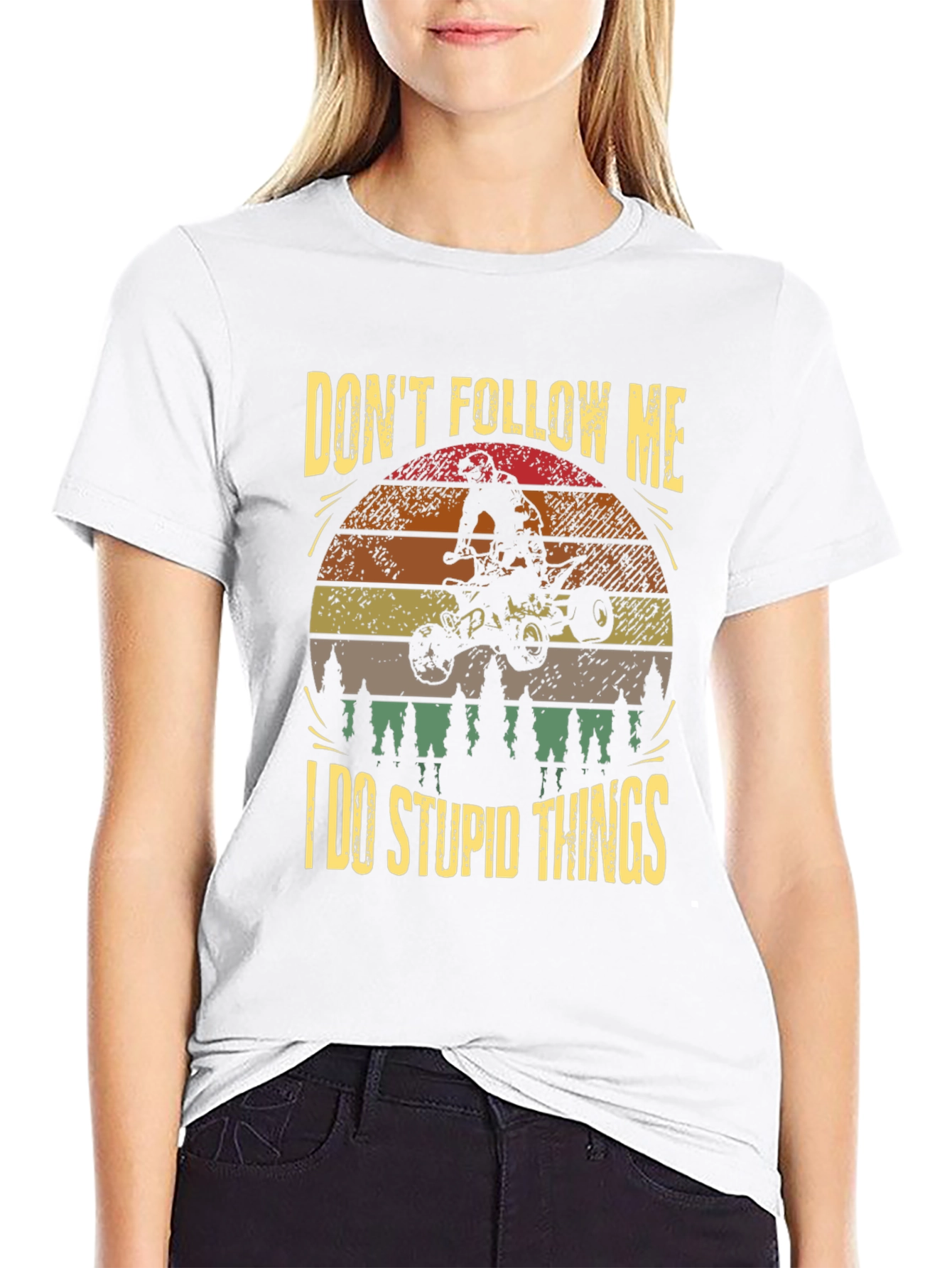 Dont Follow Me ATV Black T-Shirt