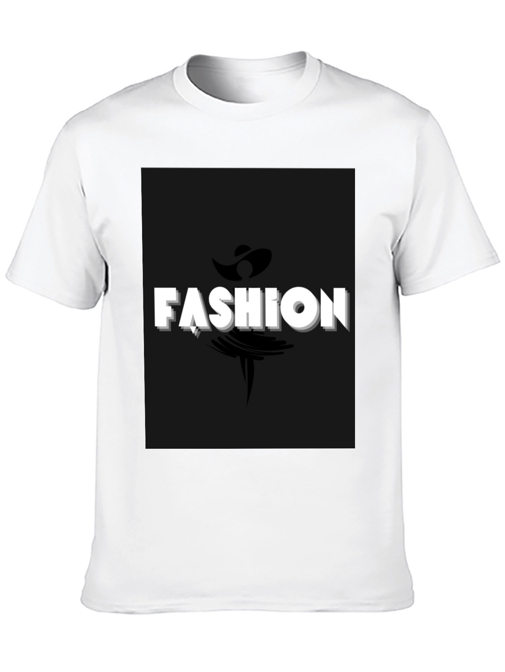 Fashion Graphic Black T-Shirt