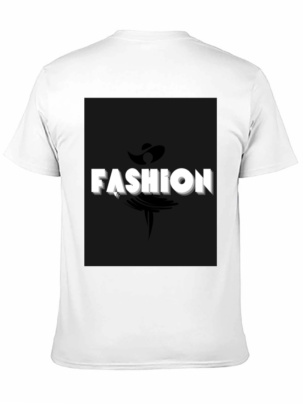 Fashion Graphic Black T-Shirt