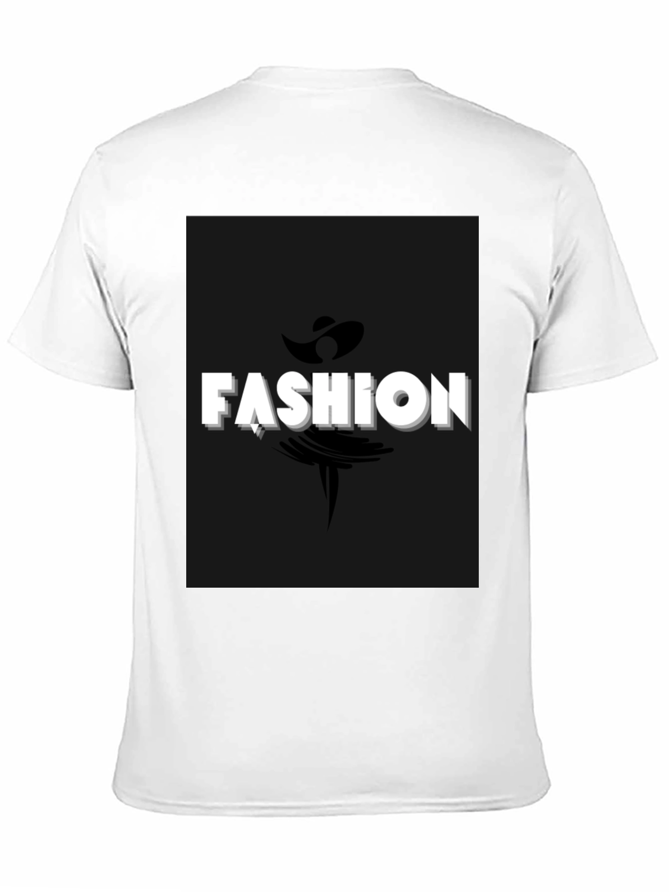 Fashion Graphic Black T-Shirt