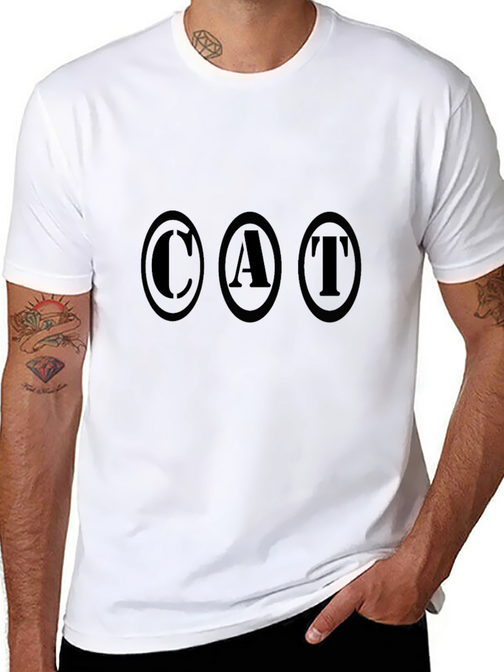 CAT Graphic T-Shirt - Classic Style