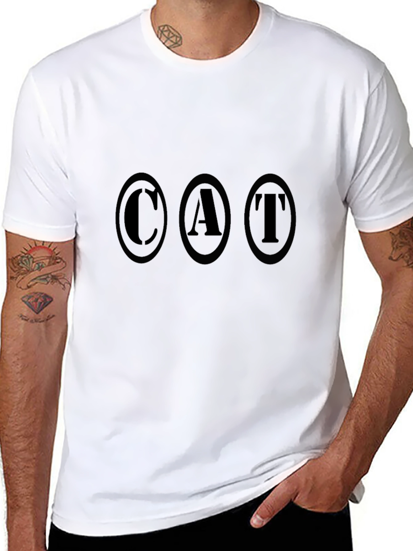 CAT Graphic T-Shirt - Classic Style