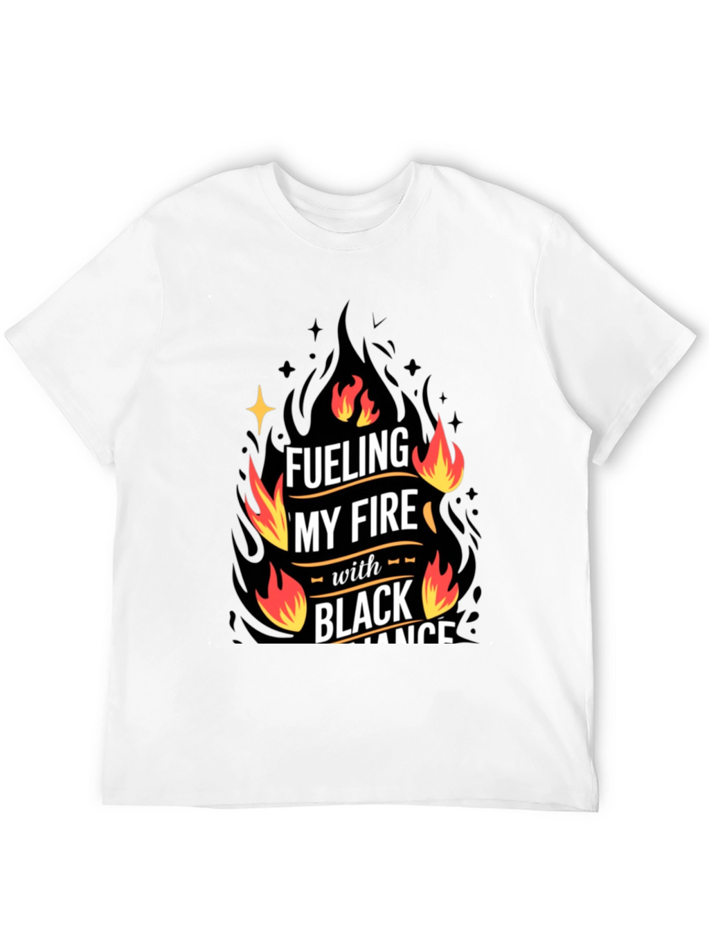 Fueling My Fire Black Romance T-Shirt