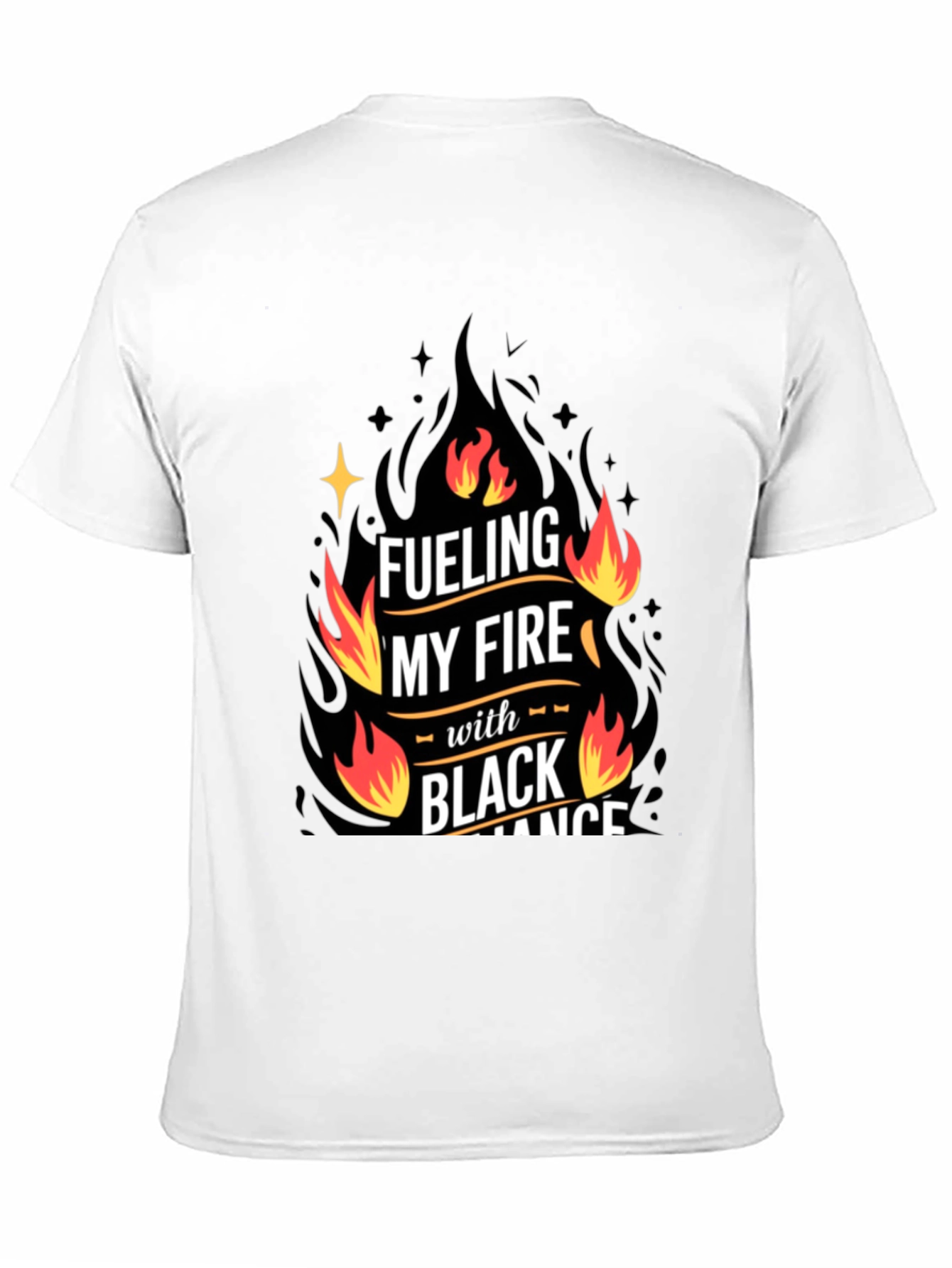 Fueling My Fire Black Romance T-Shirt