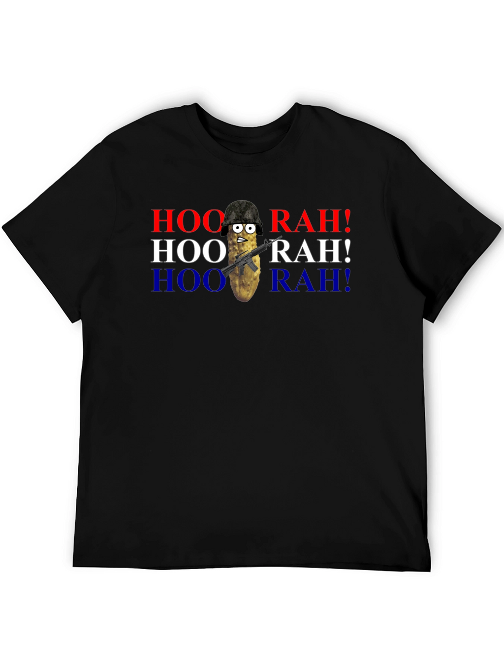 HOO RAH! Funny Military Pickle T-Shirt