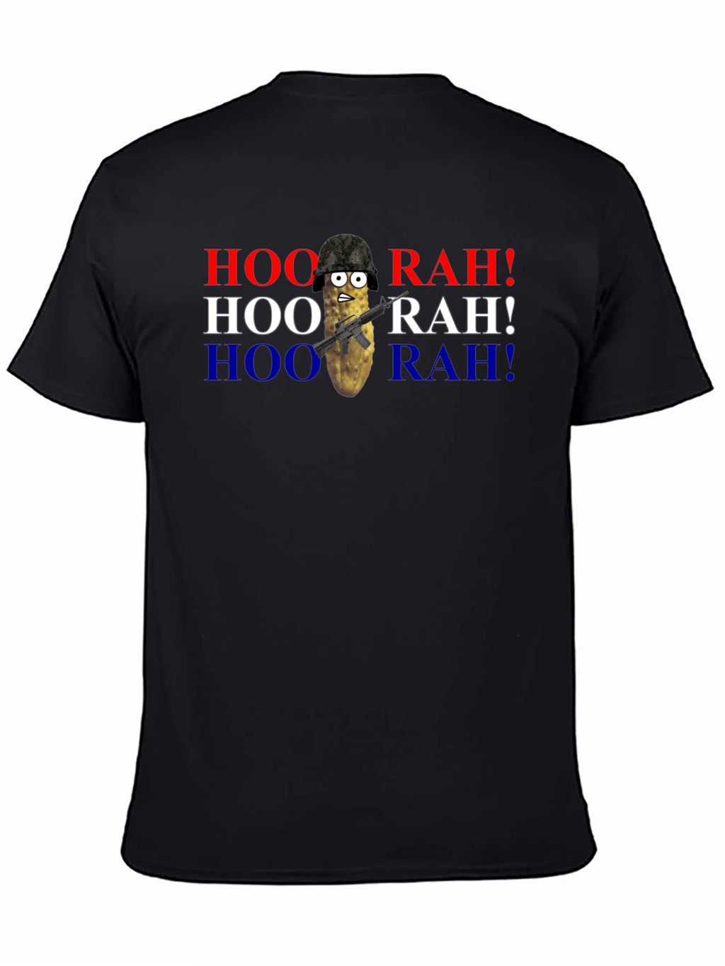 HOO RAH! Funny Military Pickle T-Shirt