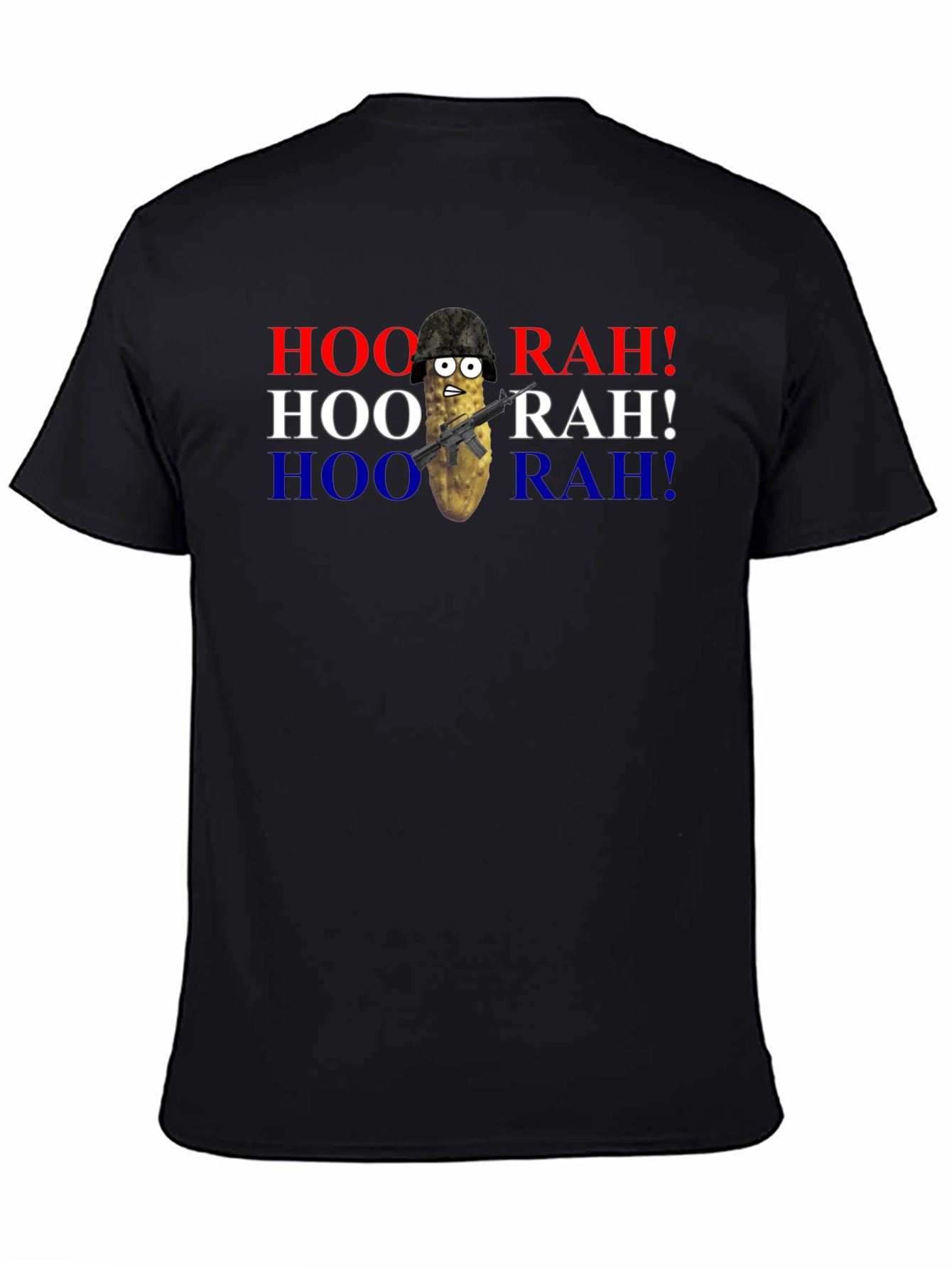 HOO RAH! Funny Military Pickle T-Shirt