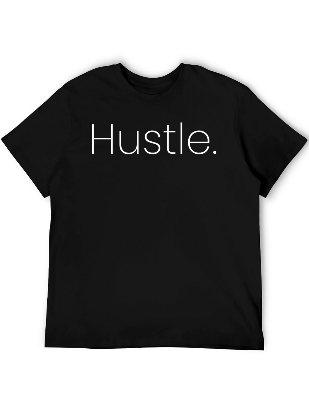 Hustle Graphic T-Shirt - Stylish Black Tee