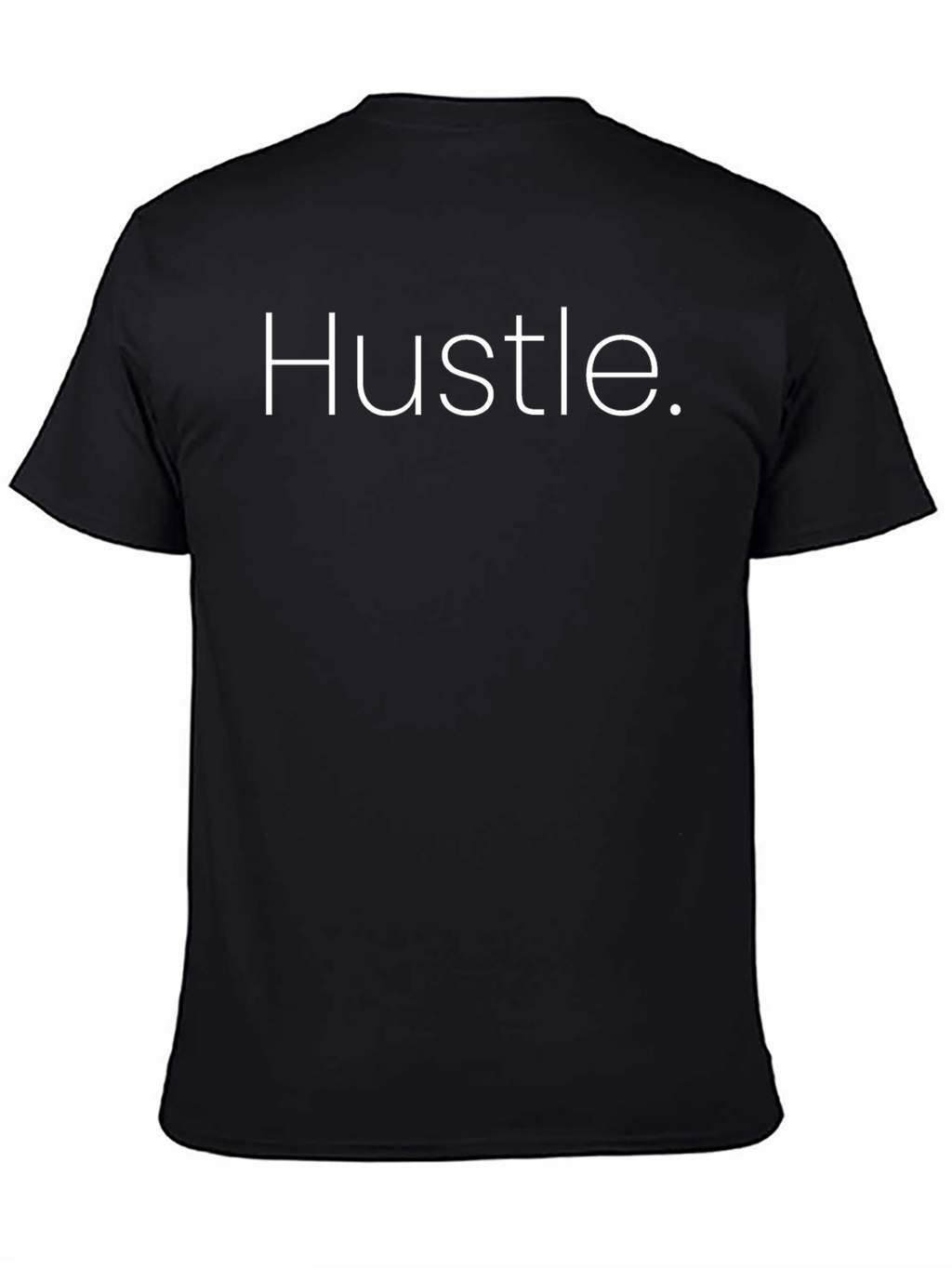 Hustle Graphic T-Shirt - Stylish Black Tee