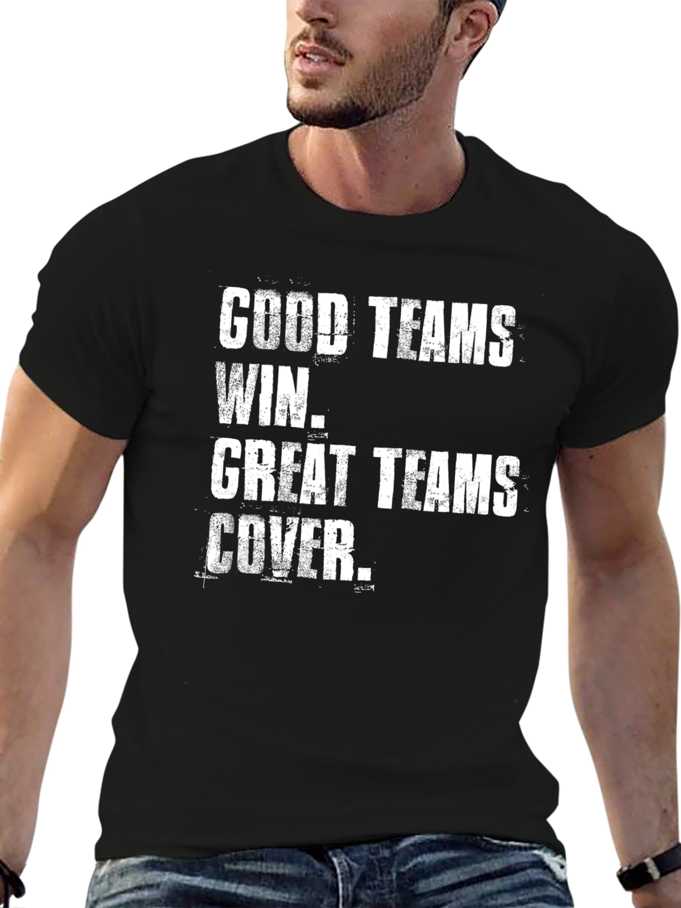 Good Teams Win Great Teams Cover T-Shirt