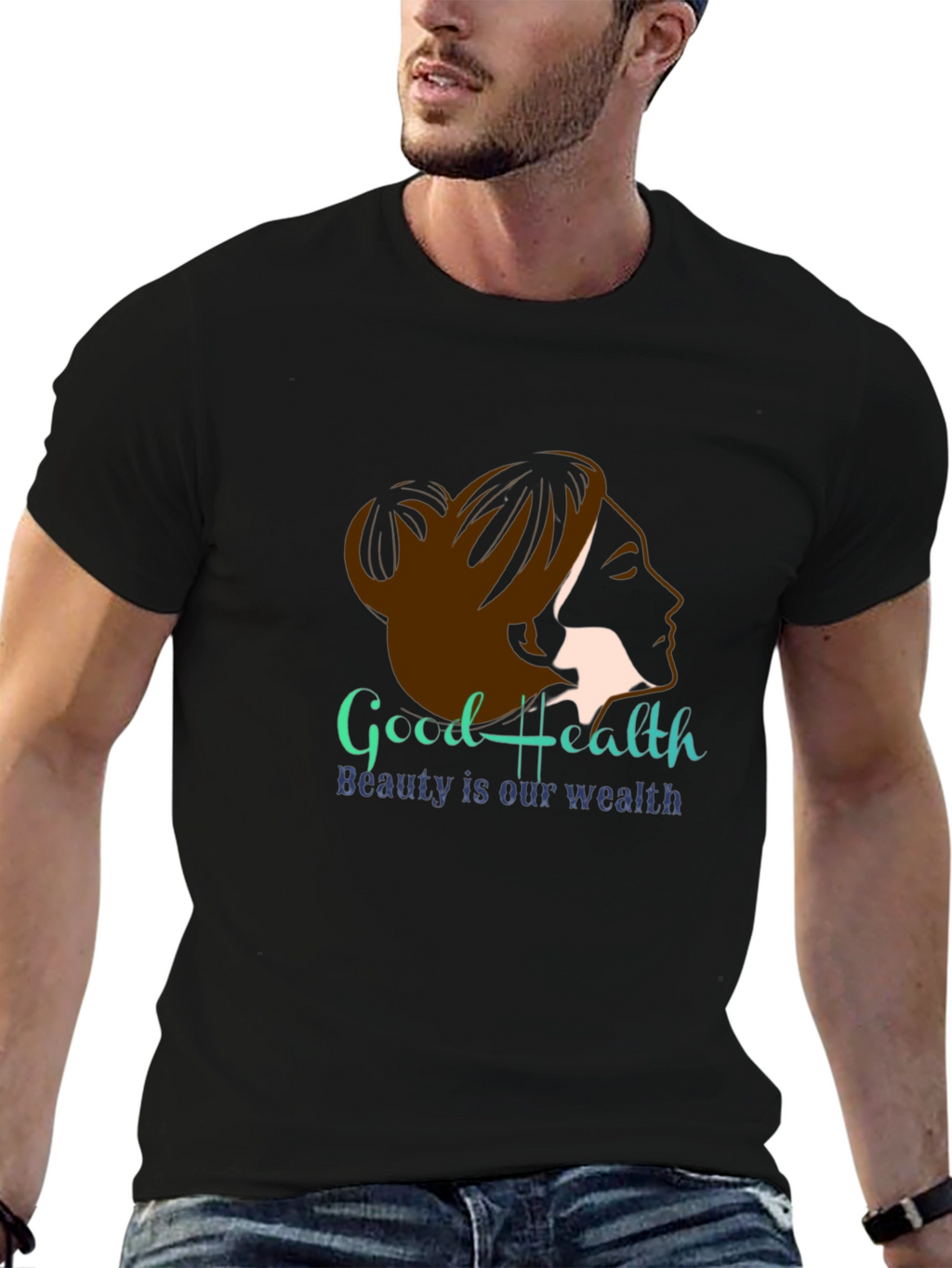 Good Health Beauty T-Shirt - Black